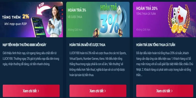 Chương trình khuyến mãi hấp dẫn từ 88e